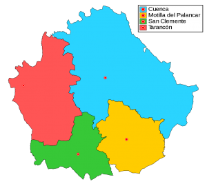 Partidos judiciales Cuenca