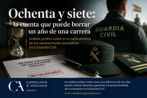 Cuando la arbitrariedad puede afectar a la carrera profesional de un Guardia Civil