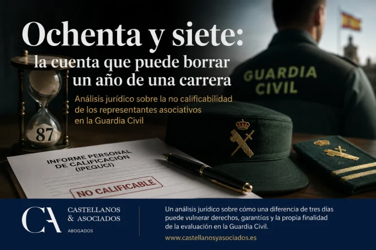 Cuando la arbitrariedad puede afectar a la carrera profesional de un Guardia Civil